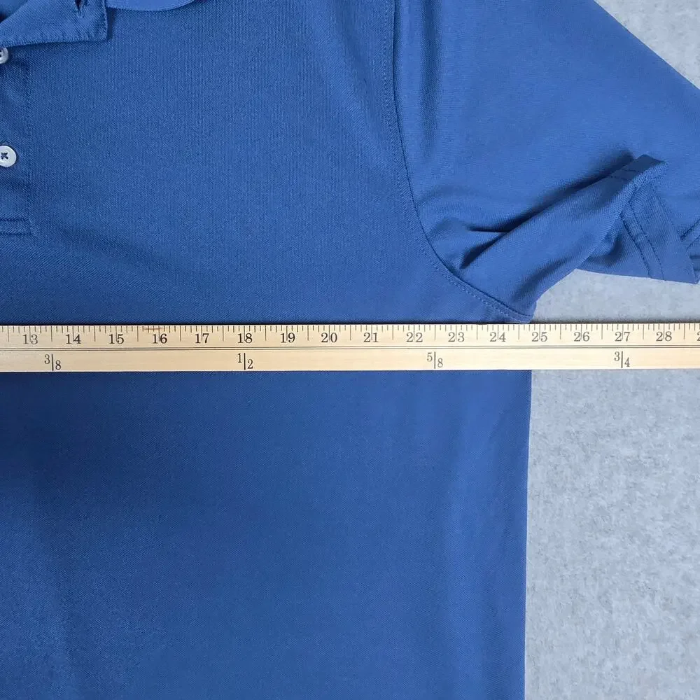 🌼Amazon Essentials XL Blue Performance Golf Polo Shirt - Picture 7 of 9